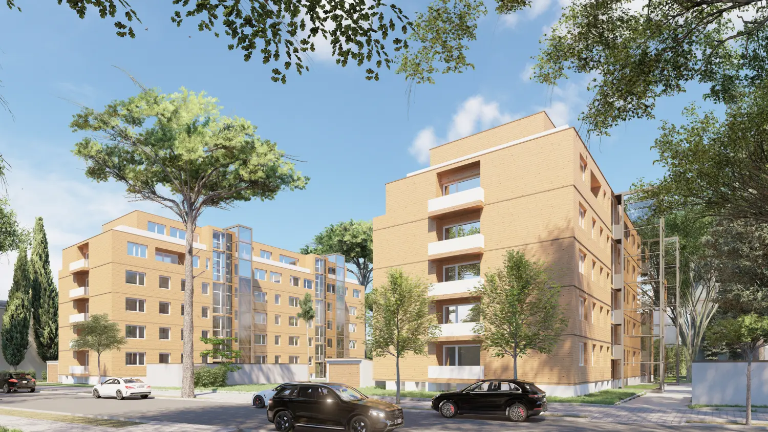 KM Investment Group, Gebäude außen
